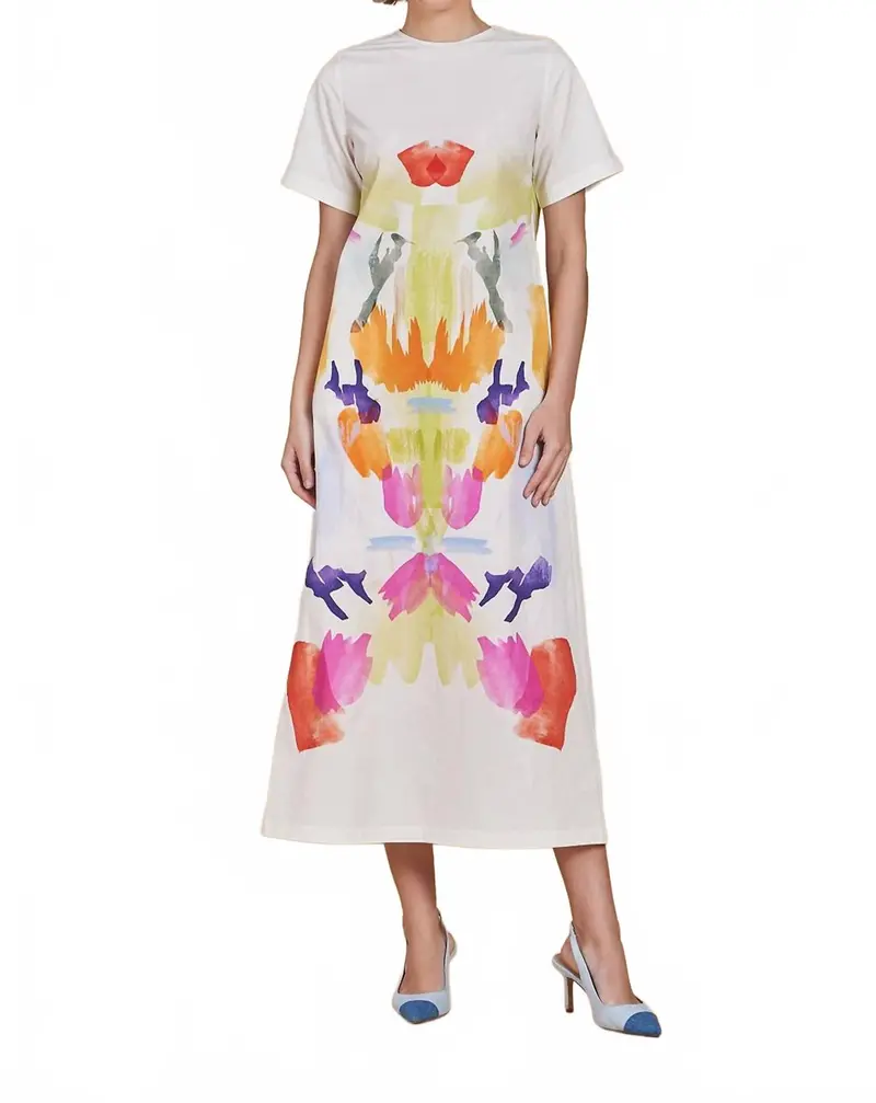 Calypso Gwenyth Dress In Multi 1