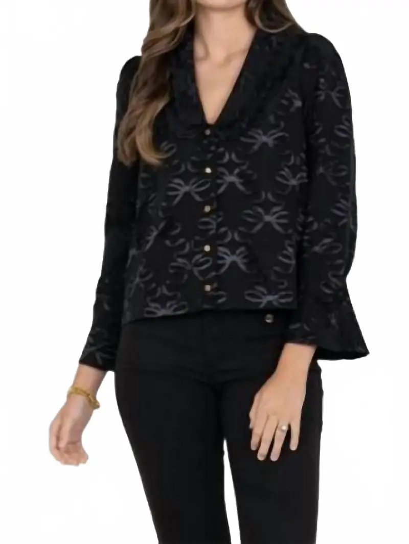 Cameron Top In Black 1