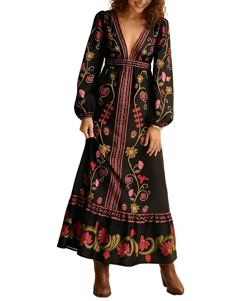 Camila Blanco Maxi Dress 1