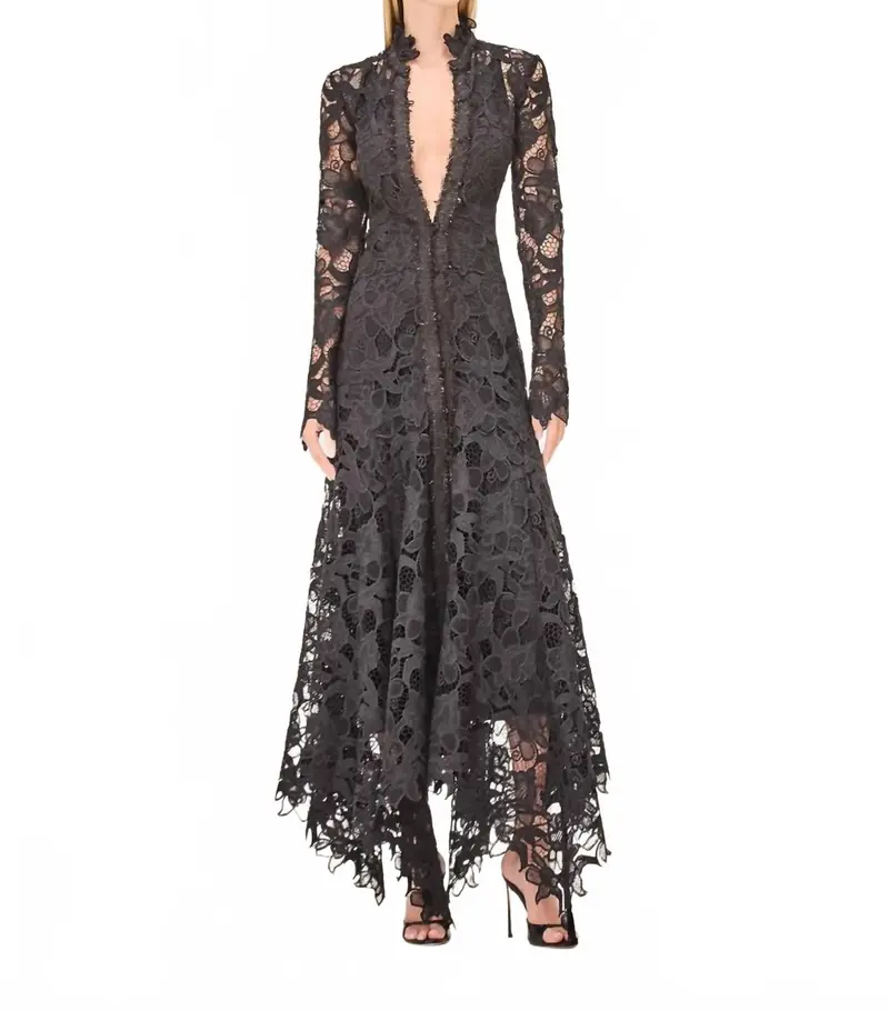 Camila Dress In Black 1