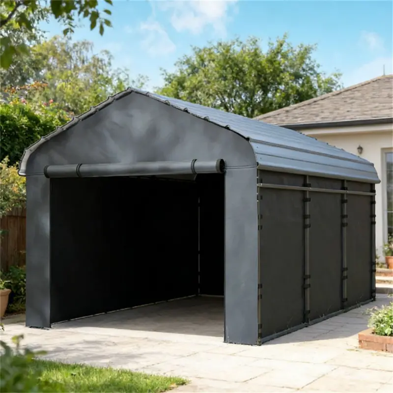 Car Shed Side Wall Panel, Replace Side Wall Cover, Dark Gray (Only Replace Car Shed Side Wall) 1