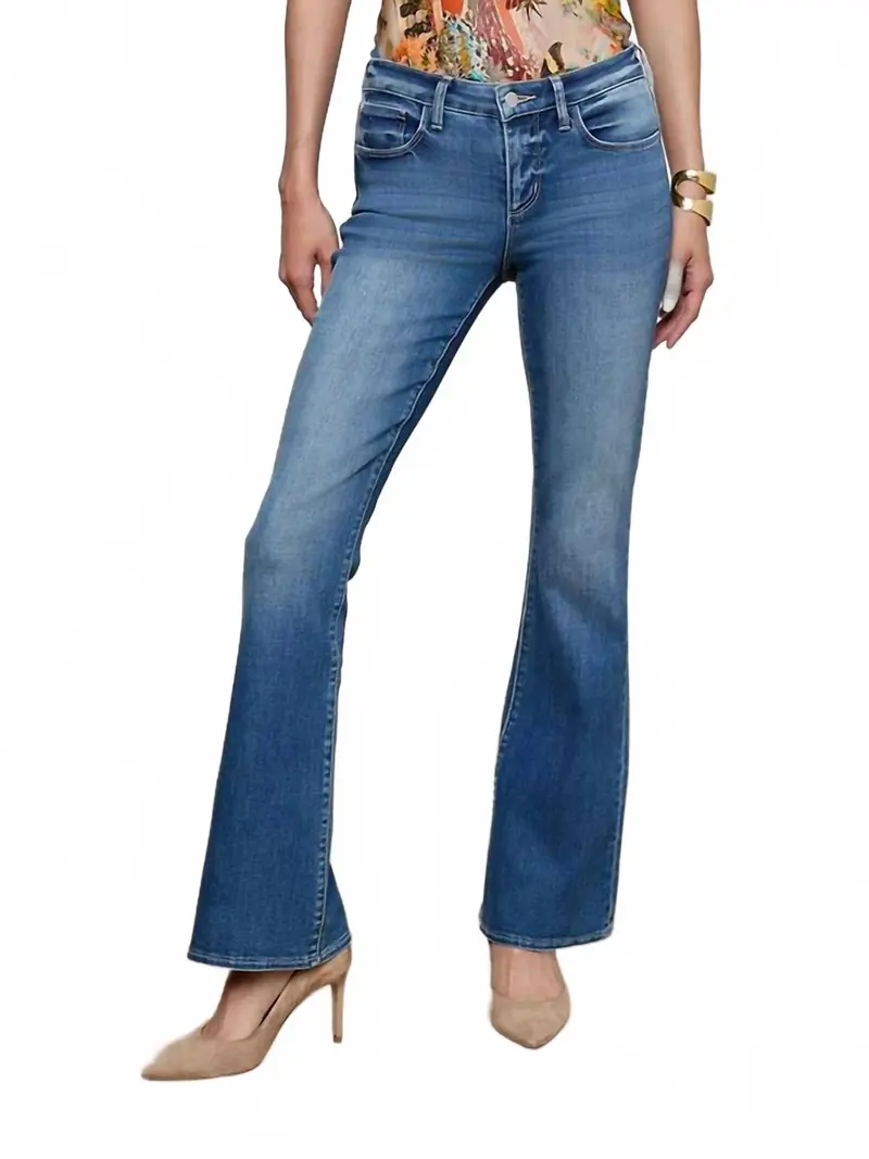 Cara Low Rise Bootcut Jean In Cambridge 1