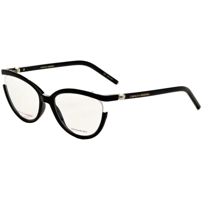 Carolina Herrera Women's 55 Mm Black Opticals 1