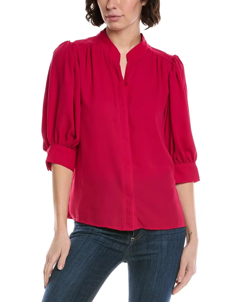 Cece Pintuck Blouse 1