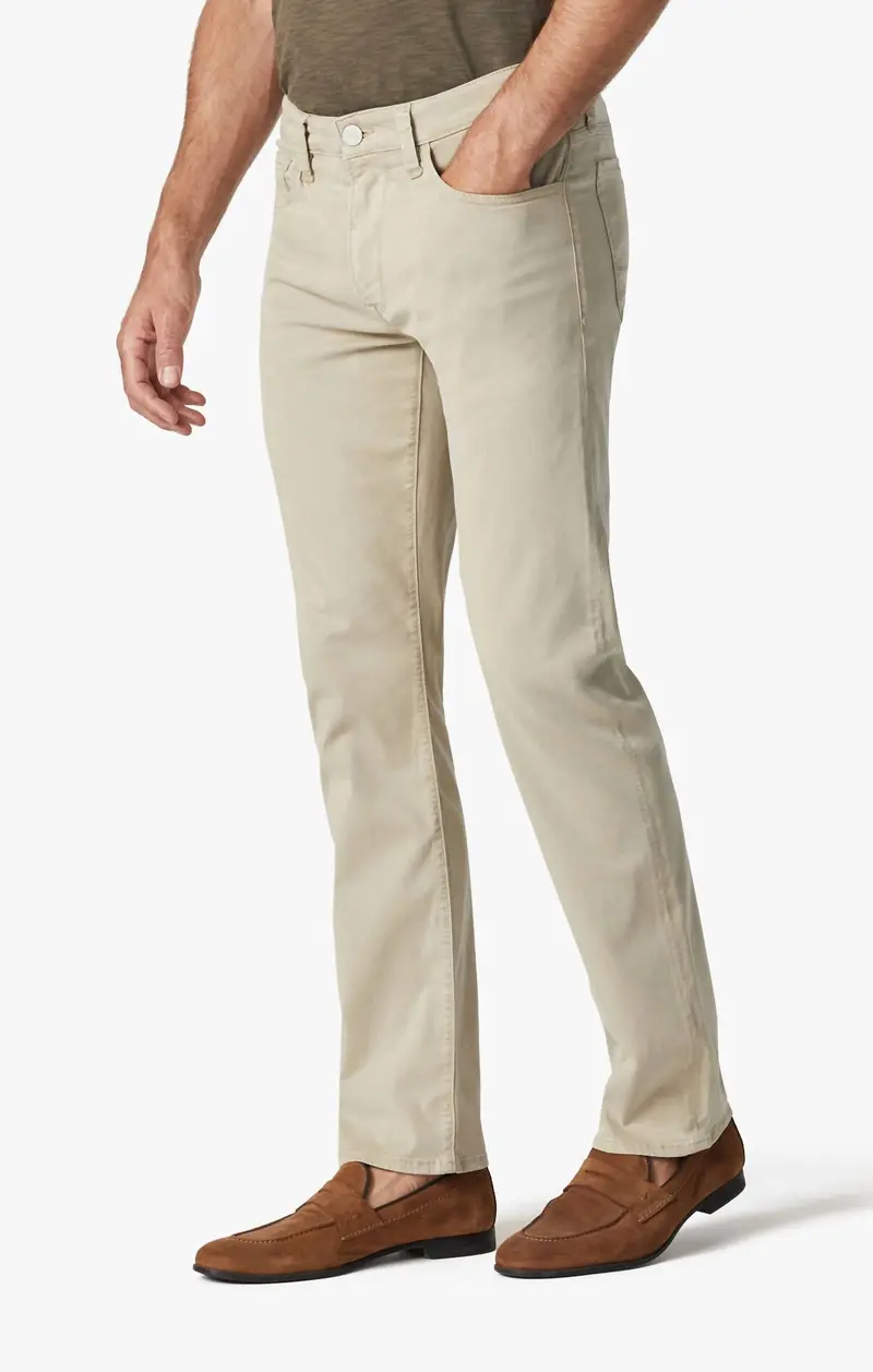 Charisma Relaxed Straight Leg Pants In Aluminum Twill 3