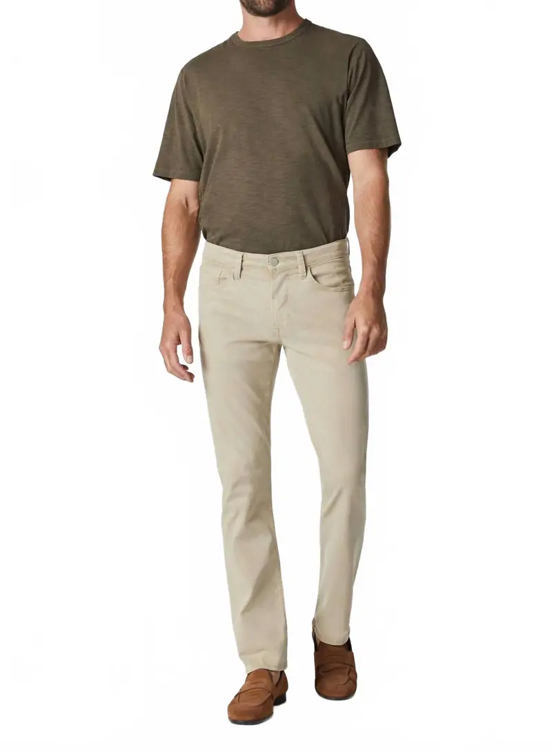 Charisma Relaxed Straight Leg Pants In Aluminum Twill 4