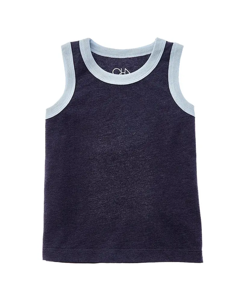 Chaser Recycled Vintage Jersey Contrast Binding Tank 1