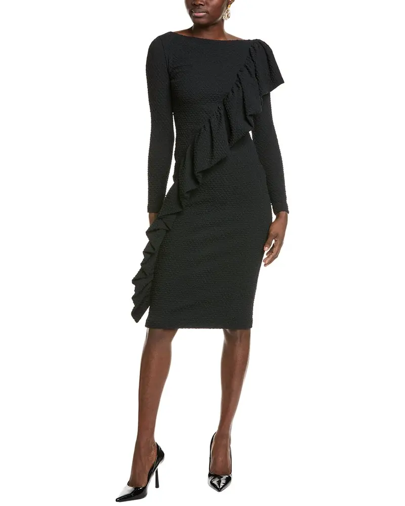 Chiara Boni La Petite Robe Shiro Puckered Sheath Dress 1