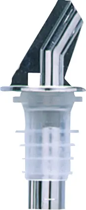 Chrome Look Free Pourer / No Collar / Dozen 1