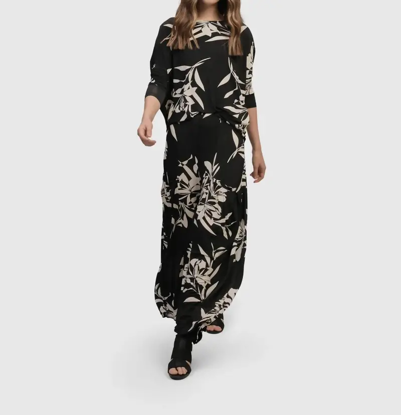 Ciao Ciao Blouson Top In Floral 1