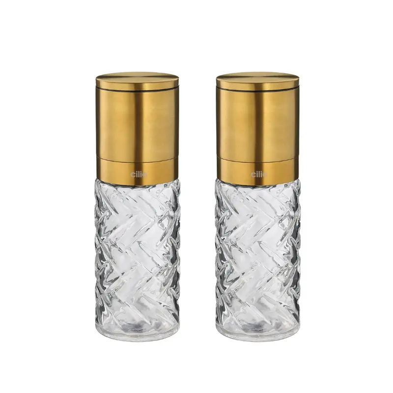 Cilio Cristallo Salt Or Pepper Mill 2 Piece Set 1