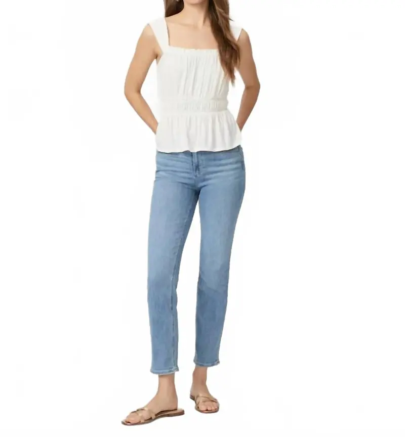 Cindy Straight Leg Jeans In Golden Age 1