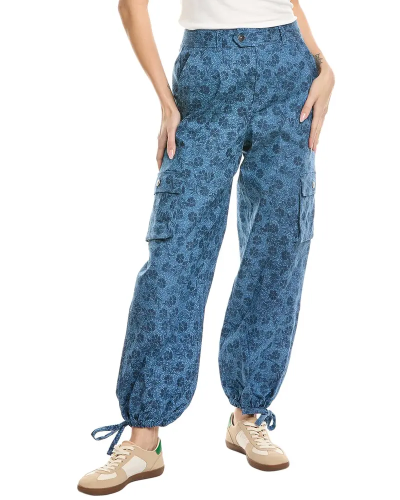Cinq À Sept Denim Floral Zola Pant 1