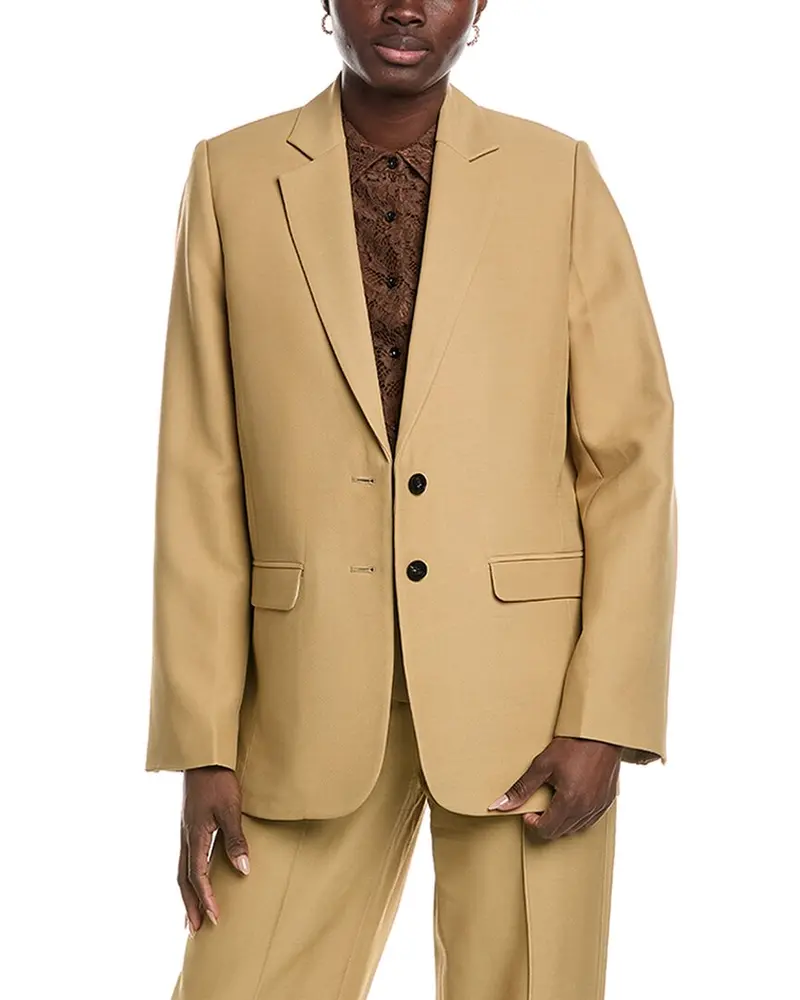 Co Boxy Wool-Blend Blazer 1