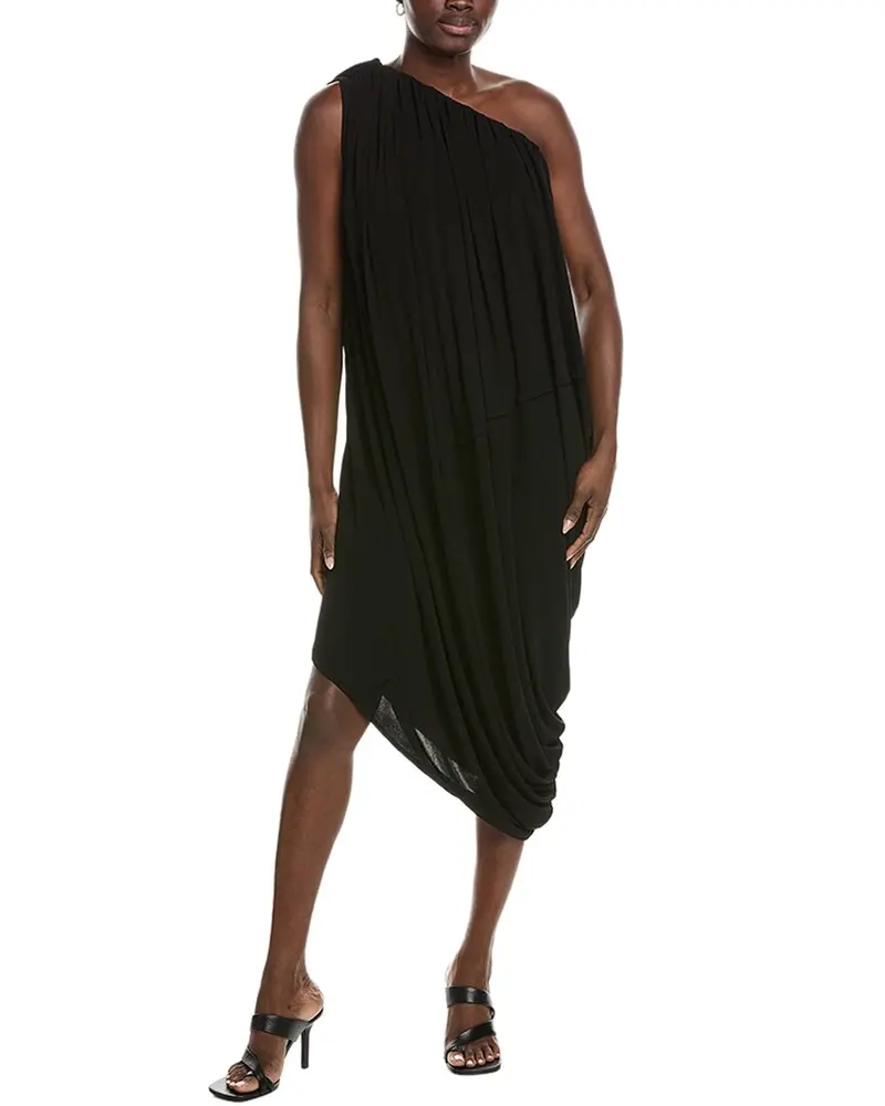Co Jersey Draped Midi Dress 1