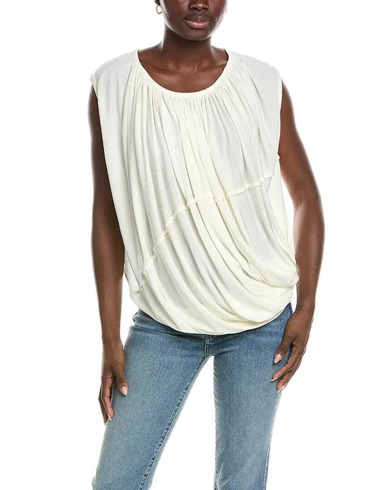 Co Jersey Draped Top 1