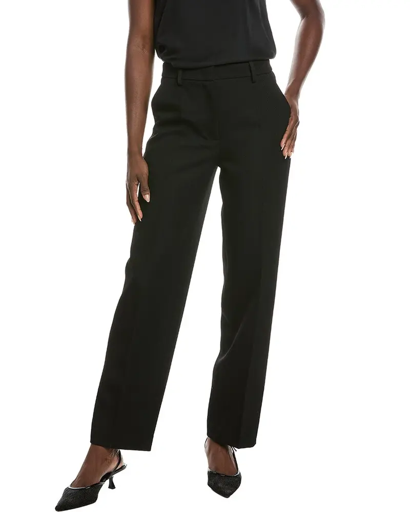 Co Tailored Wool Straight Pant 1