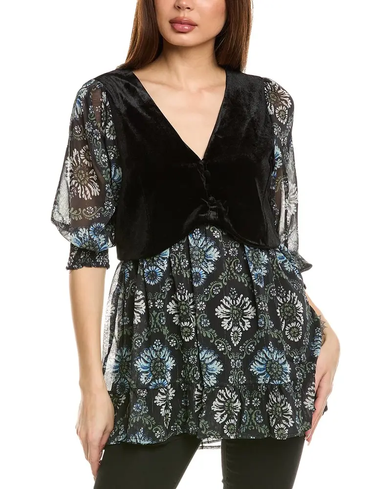 Colette Rose Mini Dress 1