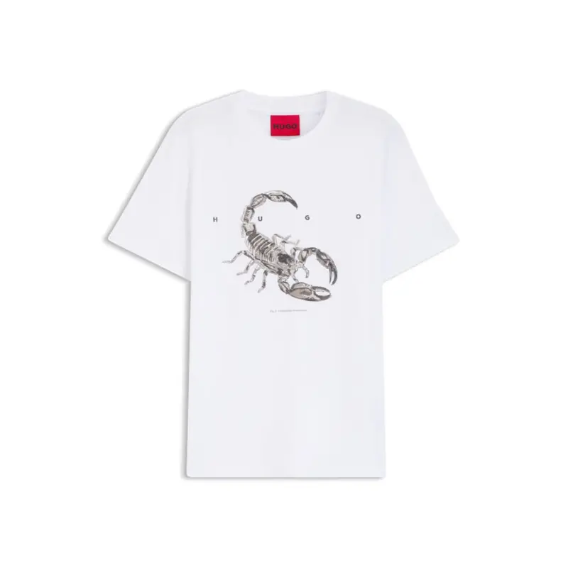 Cotton-Jersey T-Shirt With Spaced-Out Logo 1