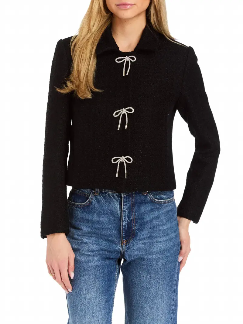 Cris Tweed Jacket In Black 1