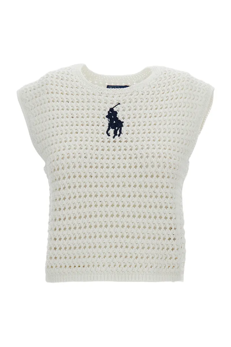 Crochet Cotton Vest 1