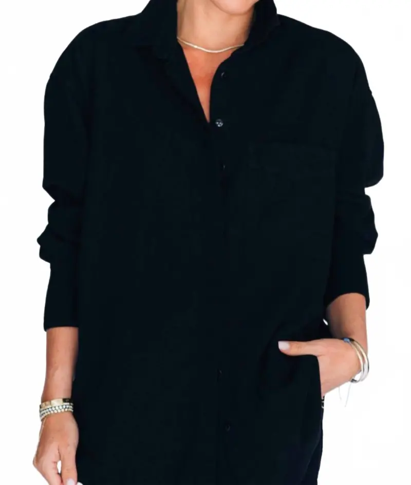 Dallas Tocuyo Top In Black 1
