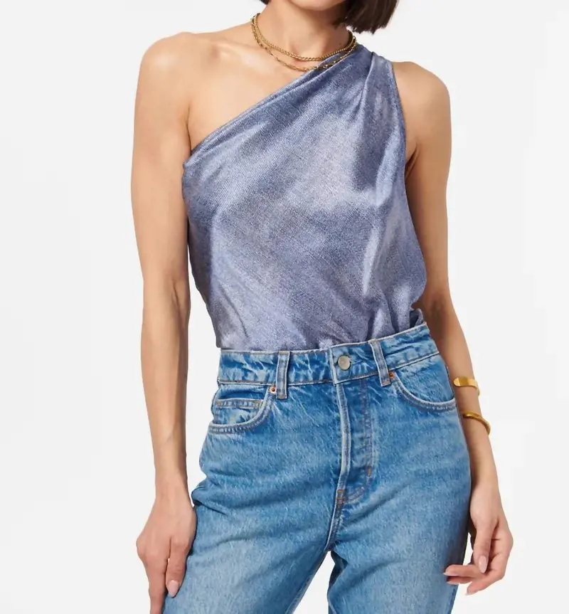 Darby Bodysuit In Denim 1