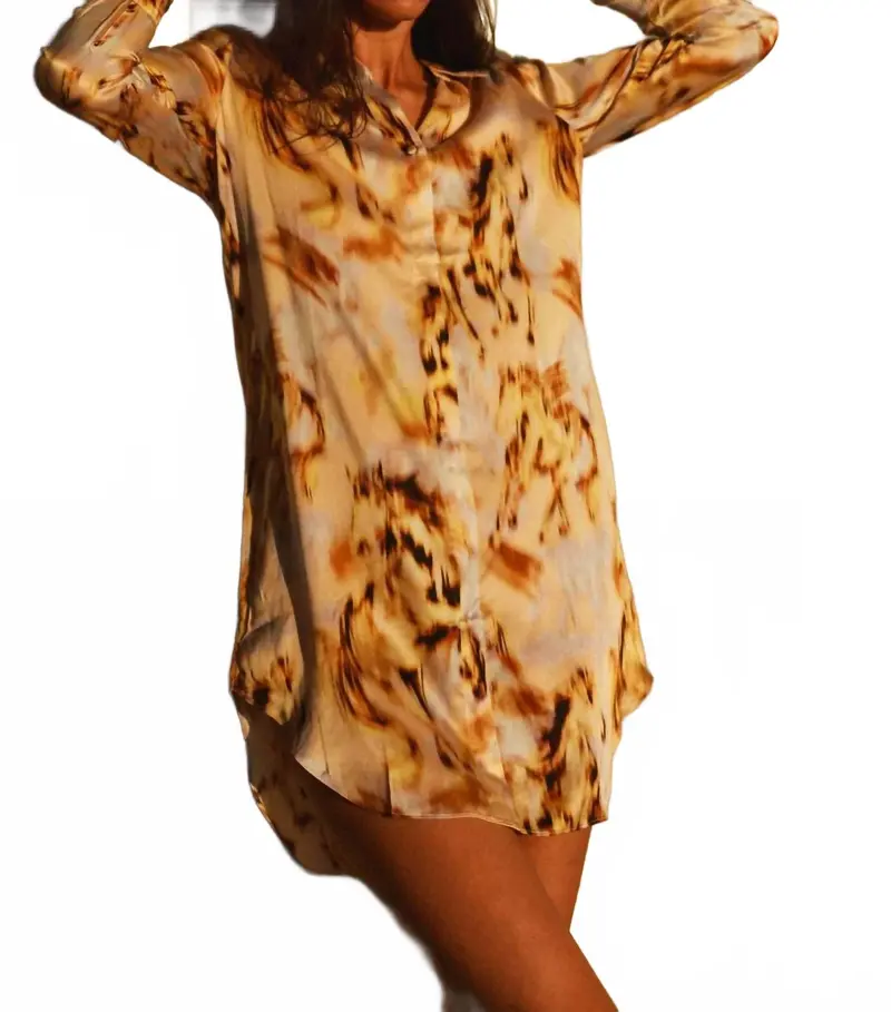 Daria Dress In Wild Horse 1