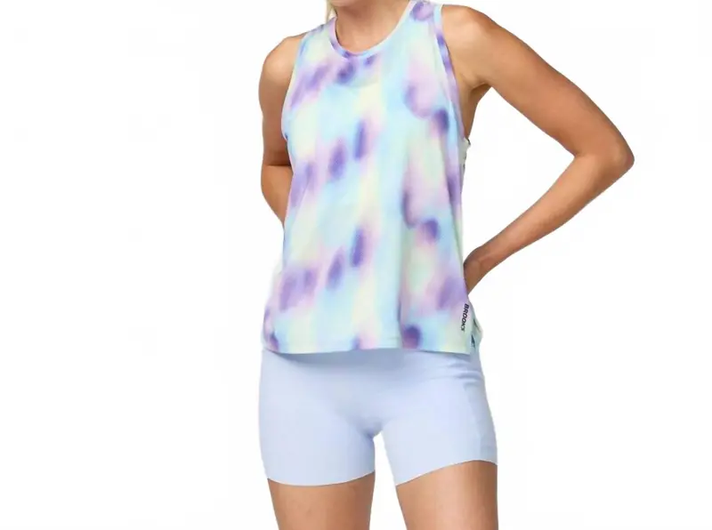 Dash Tank Printed Top In Euphoryc Halogen 1