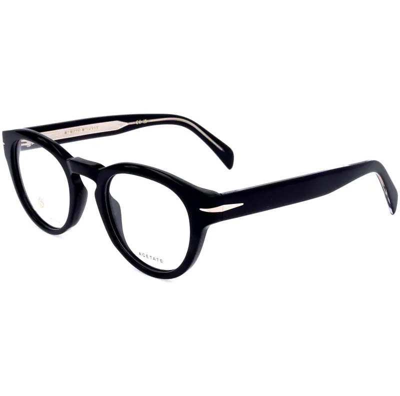 David Beckham Men's 48 Mm Black Opticals 1