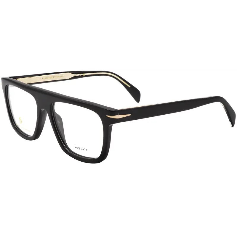 David Beckham Men's 53 Mm Black Opticals 1