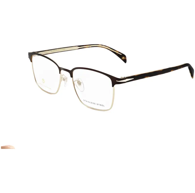 David Beckham Men's 55 Mm Brown Opticals 1
