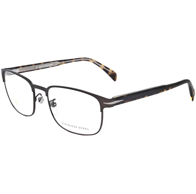 David Beckham Men's 56 Mm Brown Opticals 1