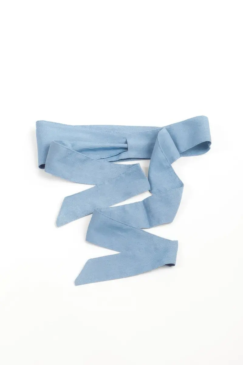 Denim Ribbon Belt 1