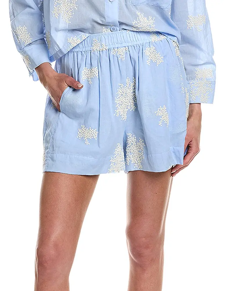 Design History Embroidered Short 1