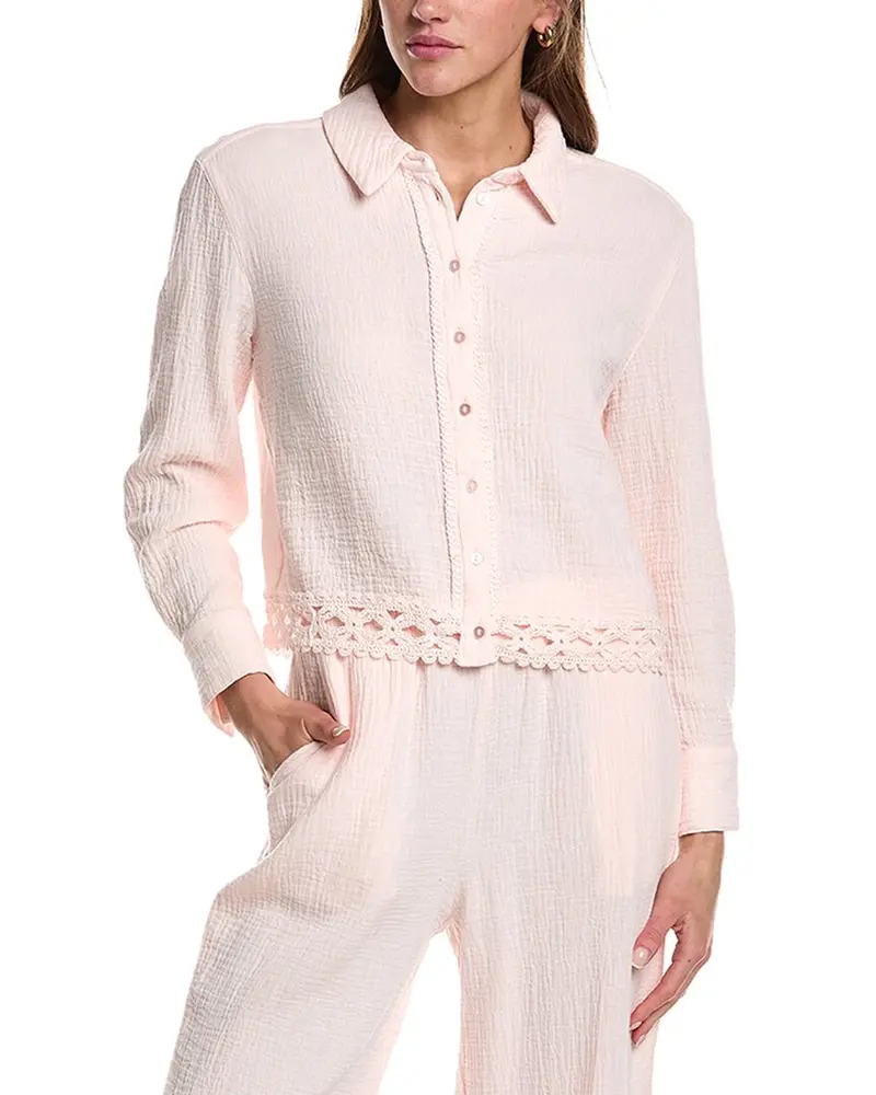 Design History Gauze Lace Shirt 1