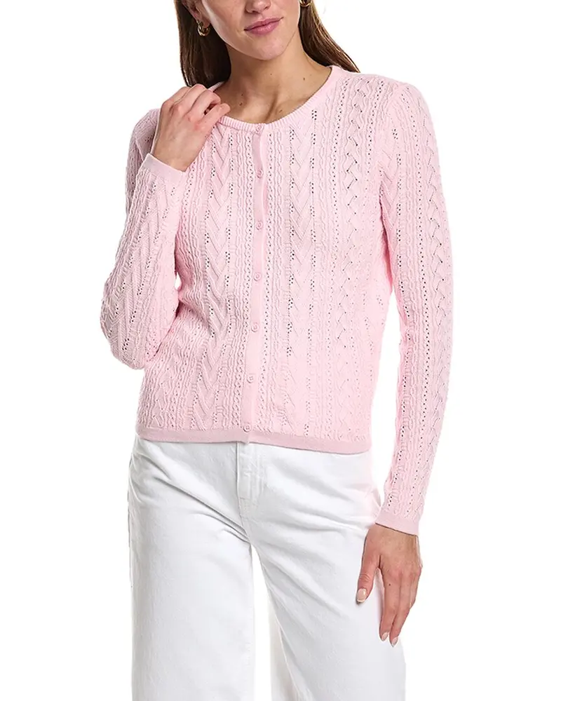Design History Pointelle Cardigan 1