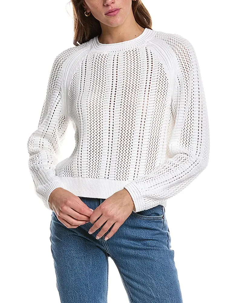 Design History Raglan Textured Sweater 1