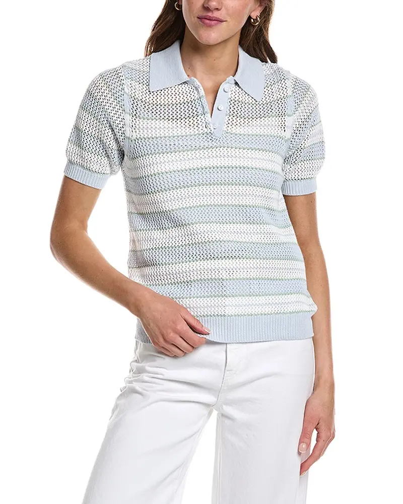 Design History Striped Boyfriend Sweater 1