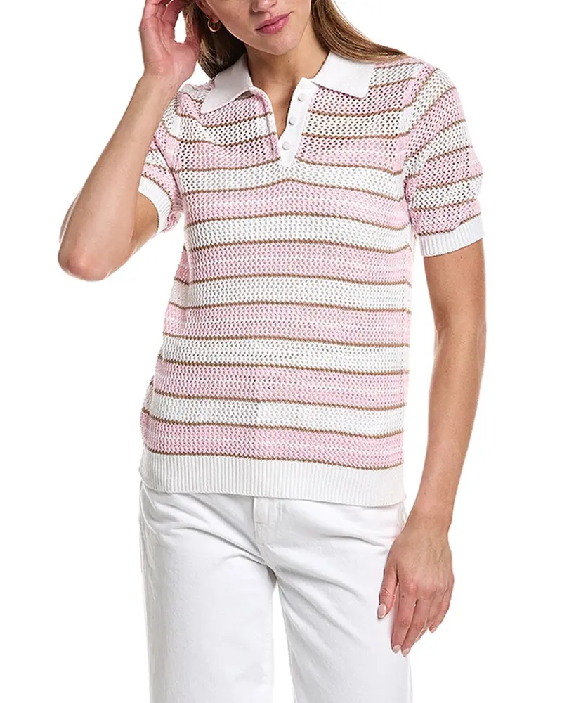 Design History Striped Boyfriend Sweater 1