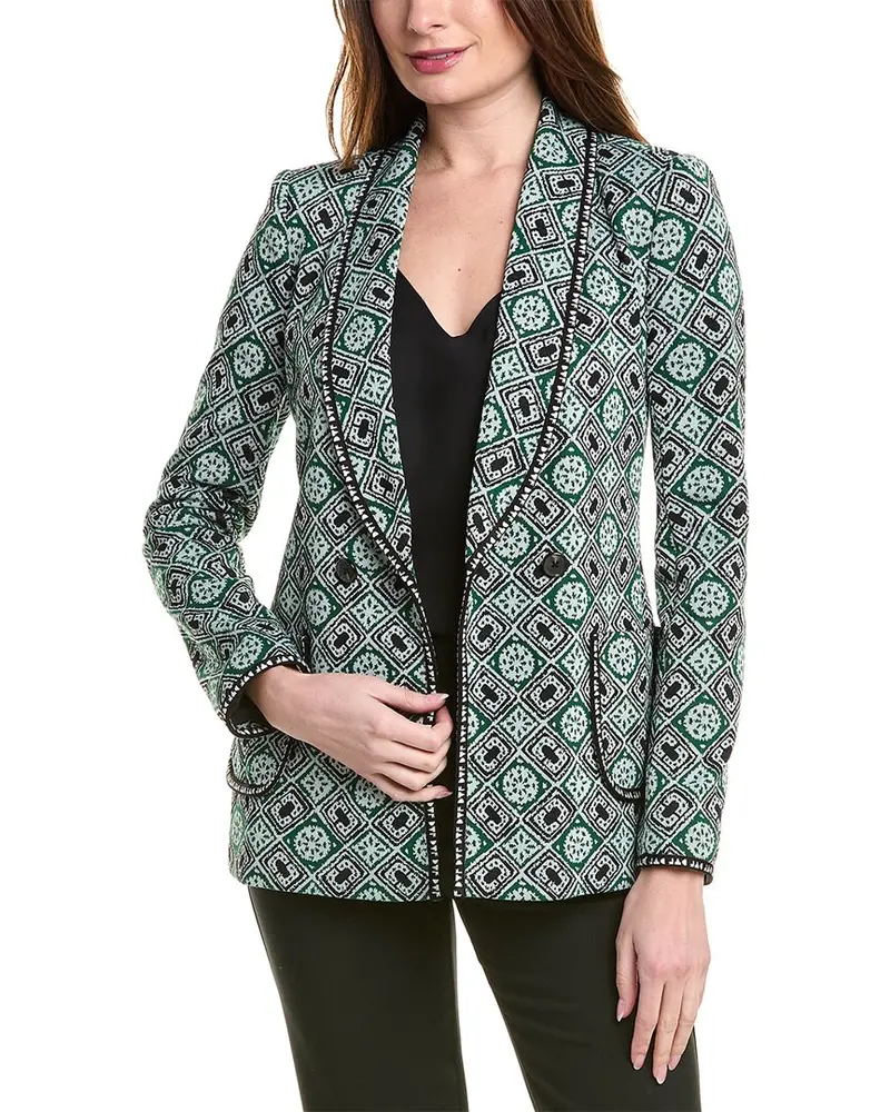 Diane Von Furstenberg Penelope Wool-Blend Jacket 1