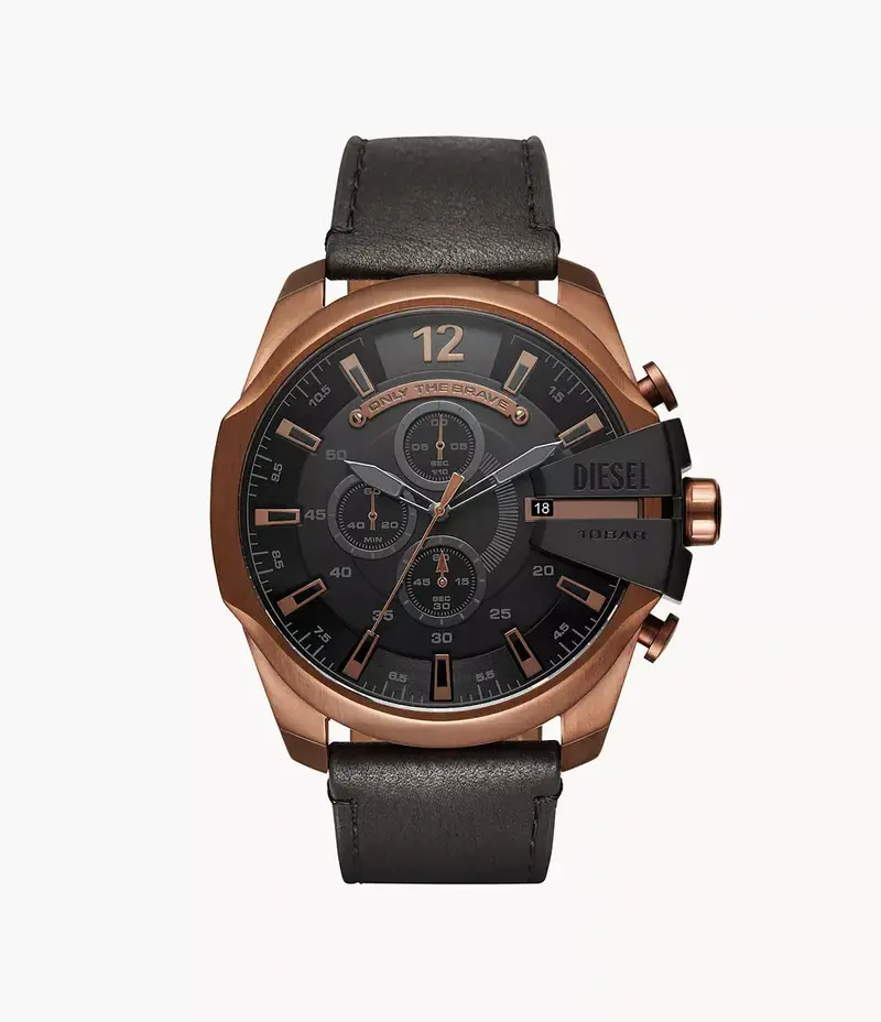 Diesel Men's Mega Chief Chronograph, Two-Tone Stainless Steel Watch 1