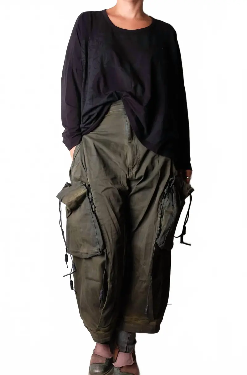 Dip Trousers In Lagoon 1