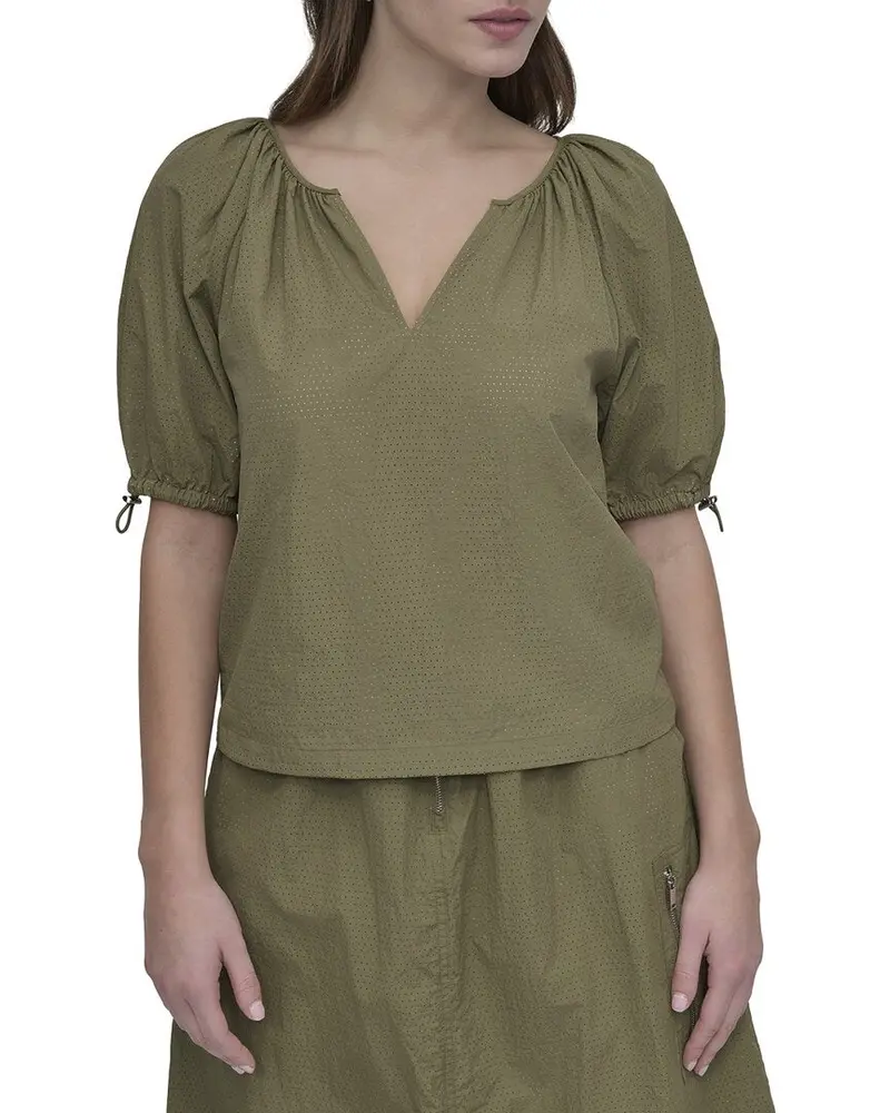 Dkny Bungee Sleeve Top 1