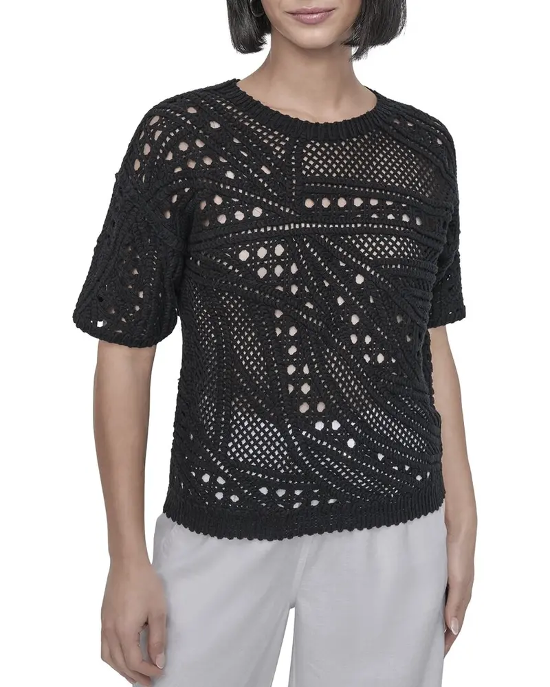 Dkny Crochet Shirt 1