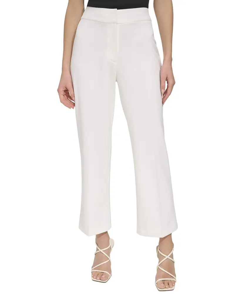 Dkny Crop High Rise Wide Leg Pant 1