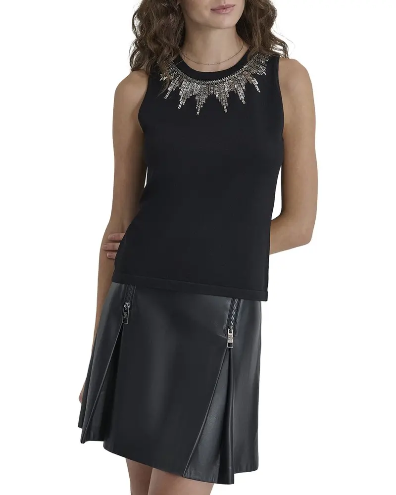 Dkny Dem Neckline Sweater 1