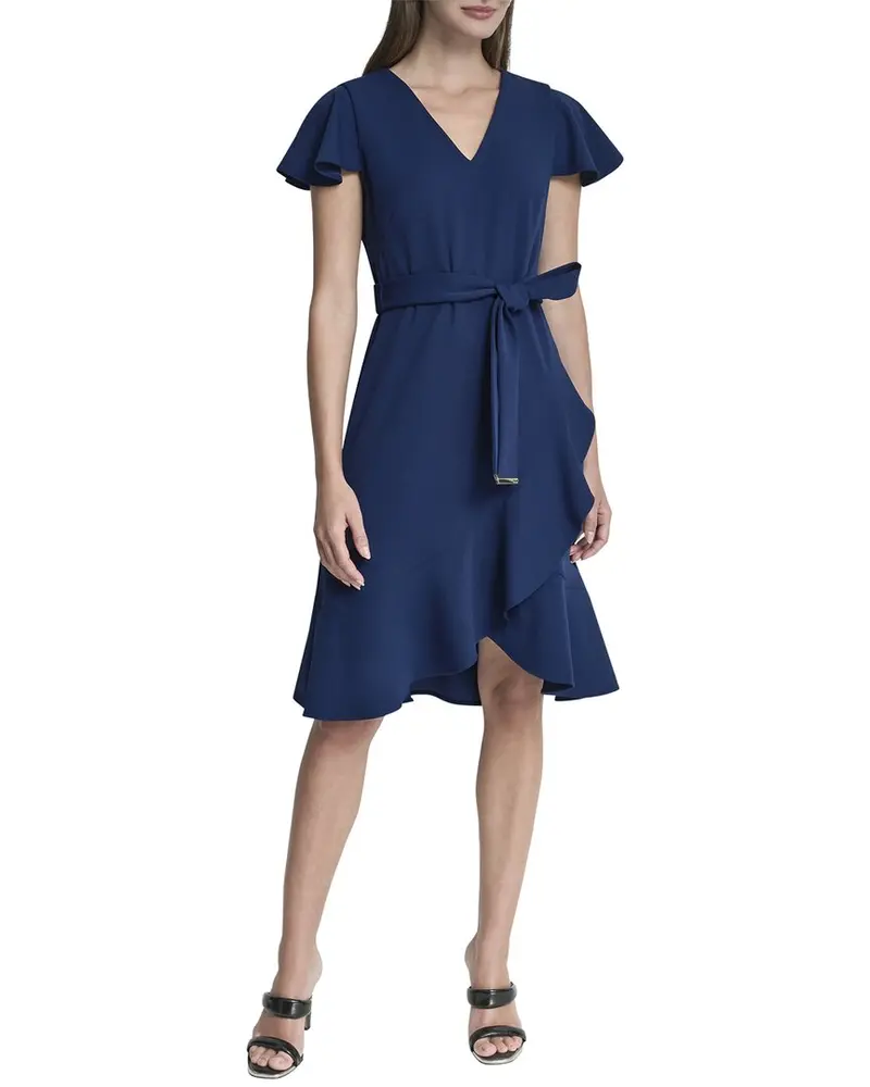 Dkny Faux Wrap Dress 1