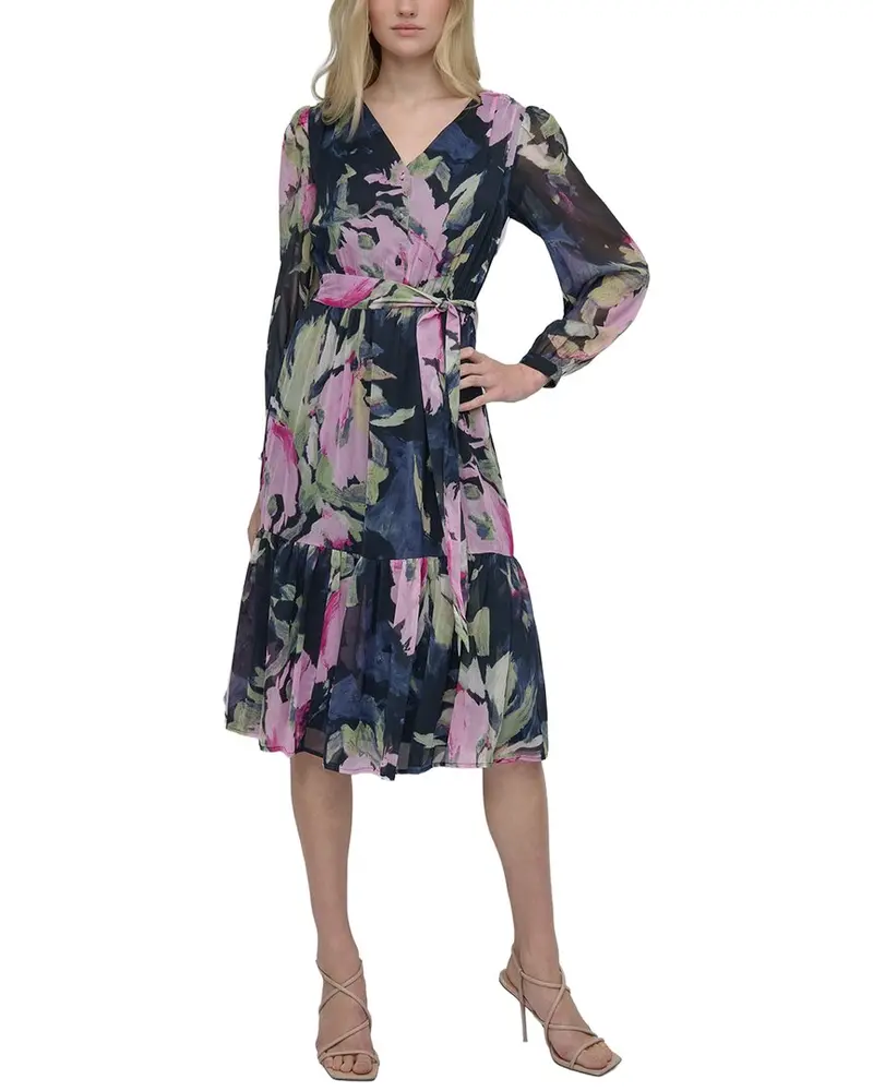Dkny Fit & Flare Dress 1