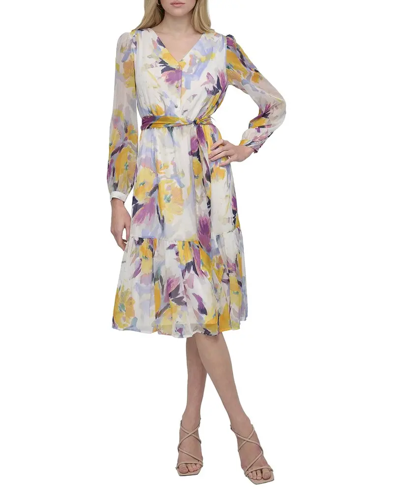 Dkny Fit & Flare Dress 1